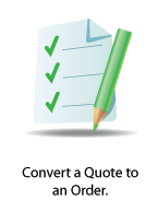 Convert Printing Quote To An Order