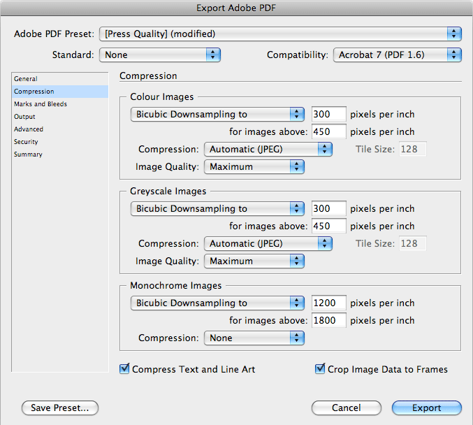 Save Compression
