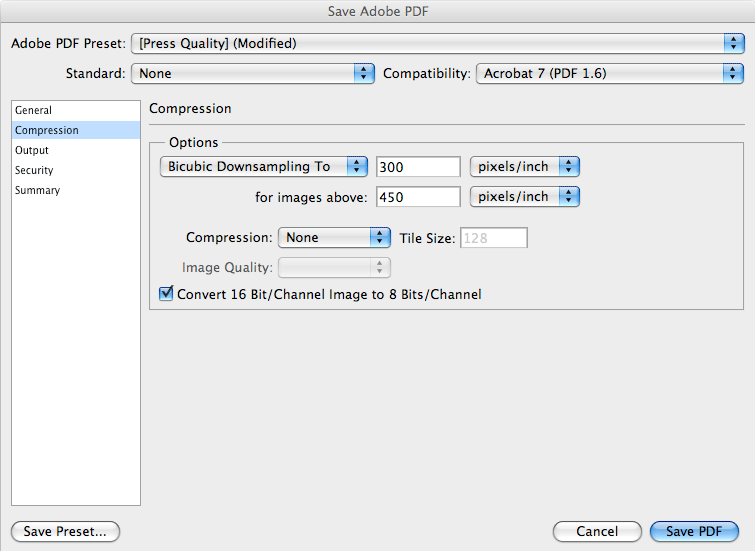 Save Compression
